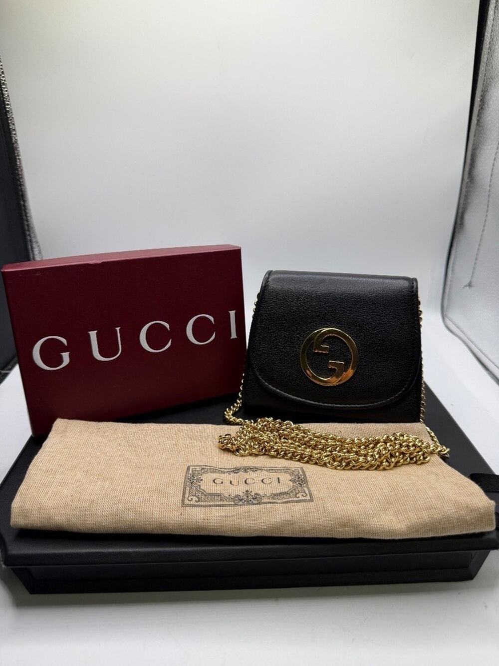 Gucci Blondie NM Medium Chain Wallet SPB-MS 357836